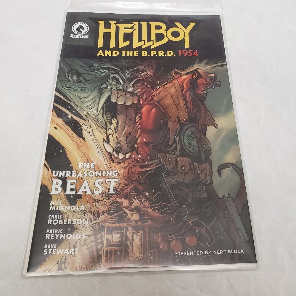 Hellboy and the B.P.R.D. 1954: The Unreasoning Beast Comic Variant Cover